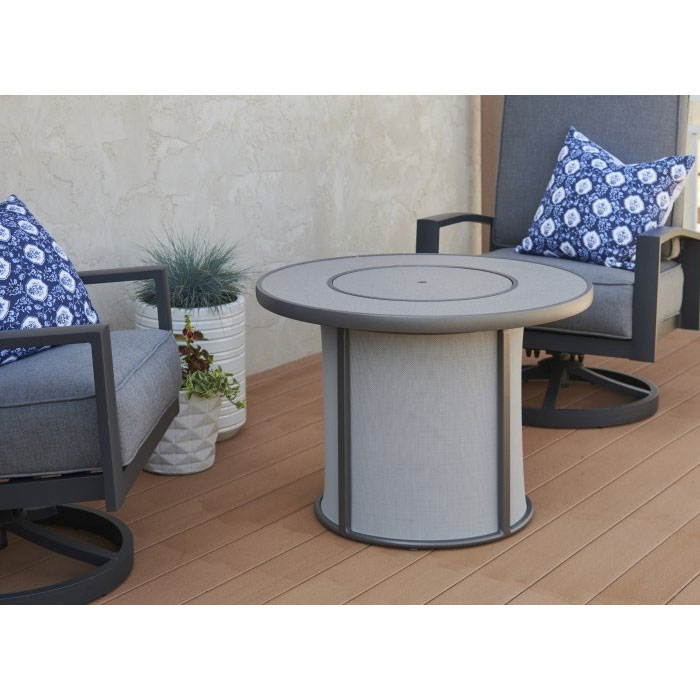 Grey Stonefire Gas Fire Pit Table by Outdoor Great Room - Image 5